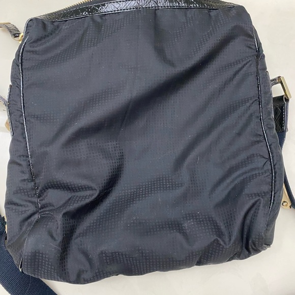 LAMB Black Nylon Messenger Crossbody Bag - Picture 7 of 8